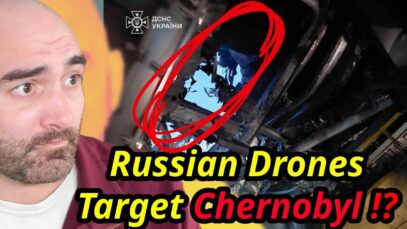 Putin’s Drones Strike Chernobyl Power Plant!