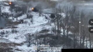 Russia Launches Counterattack Near Ulanok Kursk: Two or Three BMP