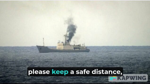 Russian Intelligence Ship Kildin Catches Fire Near Syria: Lifeboats Prepared