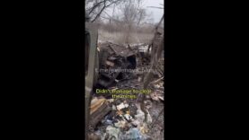 Russian Sapper Accidentally Destroys His Own Bukhanka