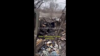 Russian Sapper Accidentally Destroys His Own Bukhanka