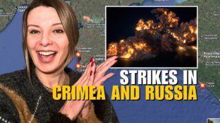 STRIKES IN CRIMEA AND RUSSIA: MILITARY AIRFIELDS, REFINERY ATTACKED Vlog