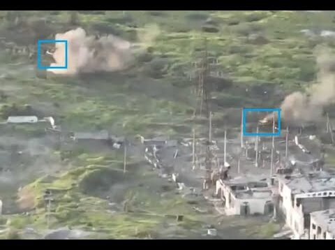 Two BTR-82 APCs Destroyed Near Bilohorivka