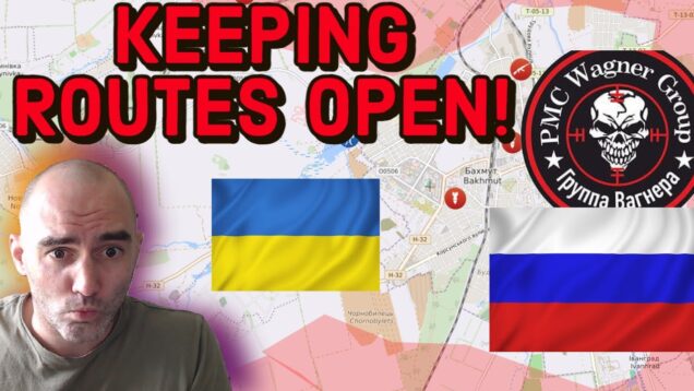 Ukraine Abandons Eastern Bakhmut! Fights to Keep Escape Routes Open!
