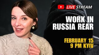 WORK IN THE RUSSIAN REAR: Q&A WITH @AnnafromUkraine