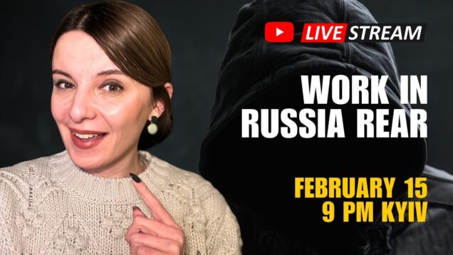 WORK IN THE RUSSIAN REAR: Q&A WITH @AnnafromUkraine