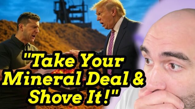 Zelensky To Trump: Take Your Mineral Deal & Shove It!