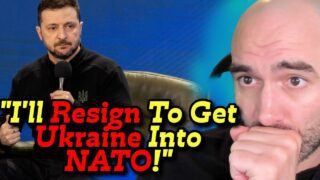Zelenskyy I Will Resign If It Gets Ukraine Into NATO!