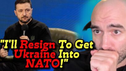 Zelenskyy I Will Resign If It Gets Ukraine Into NATO!