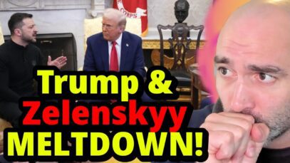 BREAKING: Trump & Zelenskyy Have SHOUTING MATCH At Presser!