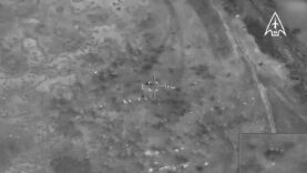 Big HIMARS Cluster Strike on Russian Training Ground in Zaliznyi