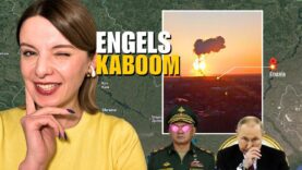 HUGE EXPLOSION ENGELS MILITARY AIRFIELD, PANIC IN BELGOROD Vlog 987:
