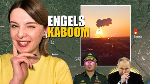 HUGE EXPLOSION ENGELS MILITARY AIRFIELD, PANIC IN BELGOROD Vlog 987: