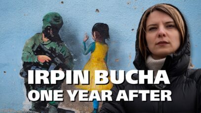 IRPIN and BUCHA – One Year After. RUSSIAN CRIMES: War