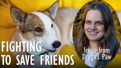 Iryna from Dzyga’s Paw – Fighting and Innovating to Save