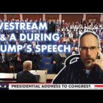 LIVE Q & A During Trump's Speech to Joint Session of Congress