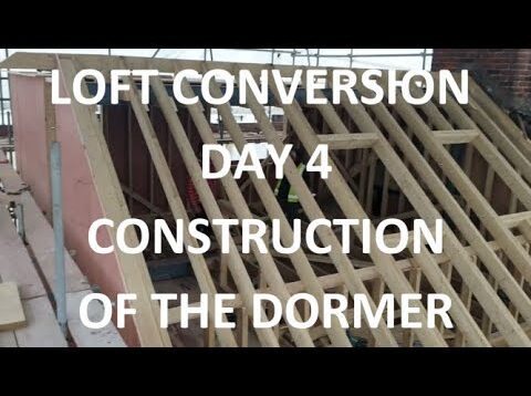 LOFT CONVERSION DAY 4 – Construction of Loft Dormer Structure