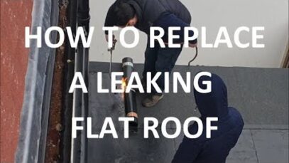 Leaking Flat Roof – Quick & Easy Renewal of Old