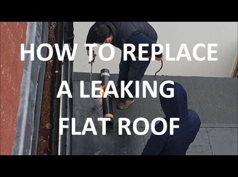 Leaking Flat Roof – Quick & Easy Renewal of Old