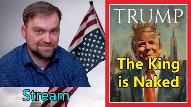 Live stream with Denys Davydov. Trump is rolling down to