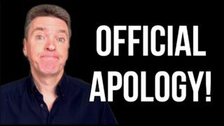 Official Apology!