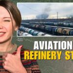 ROSNEFT AVIATION FUEL REFINERY HIT IN SAMARA Vlog 978: War in Ukraine