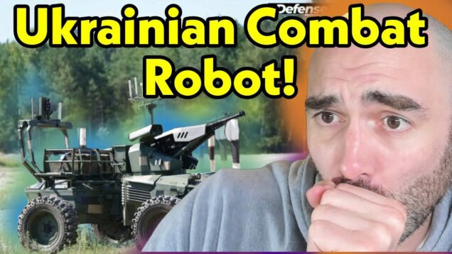 Ukraine Unveils COMBAT ROBOT- Answer to Russian Trenches?