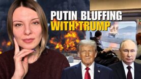 WEAK PUTIN BLUFFS WITH TRUMP Vlog 982: War in Ukraine