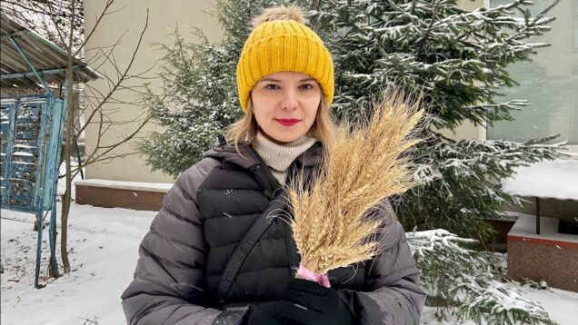 Walk in the snow, Ukrainian drinking habits and didukh. Vlog