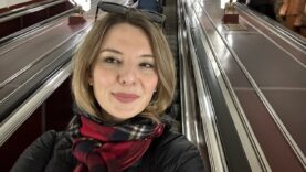 A little bit of everything. Kyiv views, railway station and