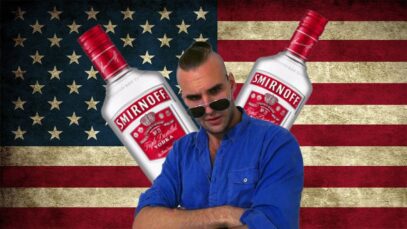 Estonian in an American Vodka store