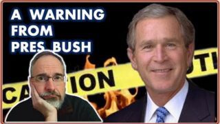 George Bush Upends Trump’s Isolationism and Protectionism Points