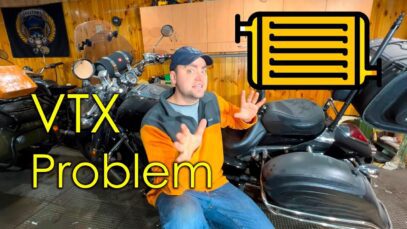 Honda VTX Radiator Leak Troubleshooting | Coolant Drain | Radiator
