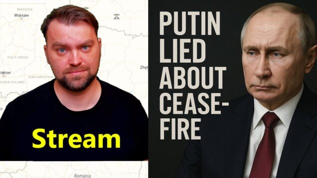 Live stream with Denys Davydov. Easter Ceasefire