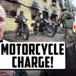 Massive Russian MOTORCYCLE ASSAULT Started | 40 Motorcycles Charged Ukrainian Lines | Ukraine War