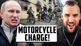 Massive Russian MOTORCYCLE ASSAULT Started | 40 Motorcycles Charged Ukrainian