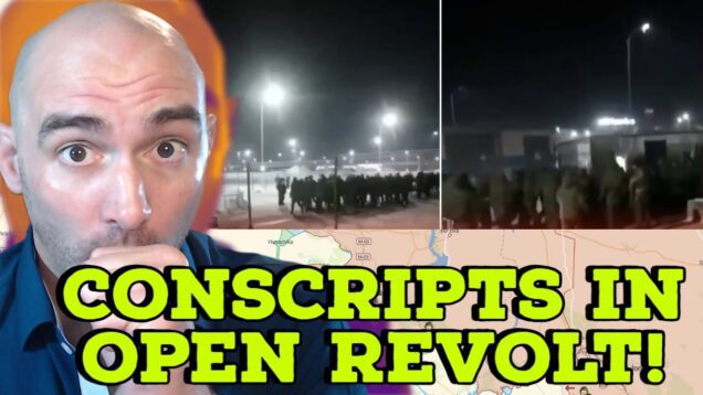 Mobilized Russian Troops REFUSE Orders, Leave Base!