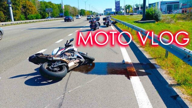 Moto Vlog | BMW Sport Bike Crash and Harley Ride