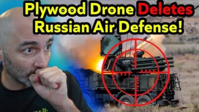 Multimillion Dollar RU Air Defense SMOKED By Plywood Drone