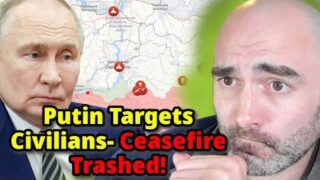 Putin Kills Dozens of Civilians, Ending Ceasefire Hopes