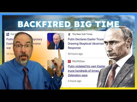 Putin’s Easter Ceasefire Plan COMPLETELY Backfired This Year