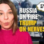 RUSSIA ON FIRE - TRUMP ON NERVES: IT'S NOT MY WAR Vlog 1012: War in Ukraine