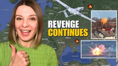 RUSSIAN ARMY CONVOY BURNED OUT, LONG-RANGE STRIKE ON MISSILE UNIT