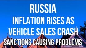 RUSSIAN Economy in CRISIS as Inflation RISES & Vehicle Sales