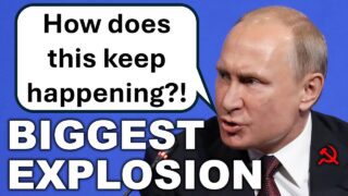 Russian Weapons Arsenal DESTROYED Near Moscow!