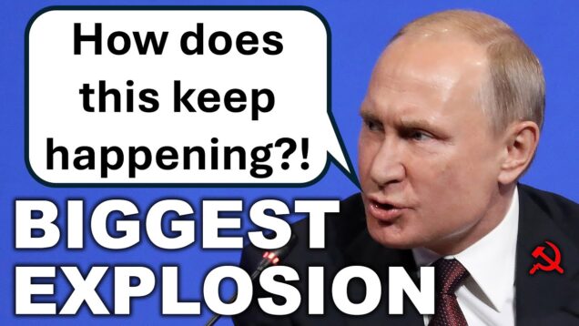 Russian Weapons Arsenal DESTROYED Near Moscow!