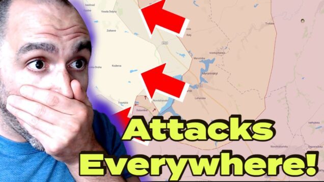 Ukraine Front Update- Russian Attacks on All Fronts! 4 August