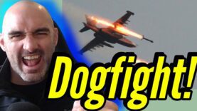 Ukraine Jet SMOKES Russian Fighter! (US Army Combat Vet Reacts)