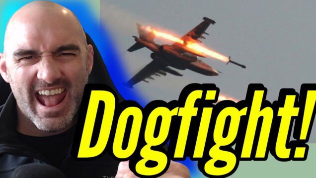 Ukraine Jet SMOKES Russian Fighter! (US Army Combat Vet Reacts)