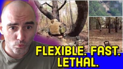 Ukraine SF Ambush Russian TIGR Column! (Helmet Cam)